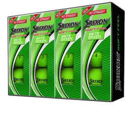 Soft Feel Brite 2 Green Golf Balls